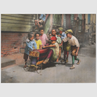 Children - 5th times a charm 1915 tissue paper