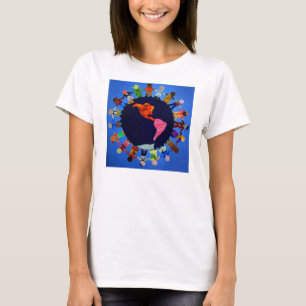 Children around the World Fitted T-Shirt: T-Shirt