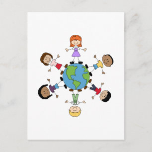 Children Around The World Postcard