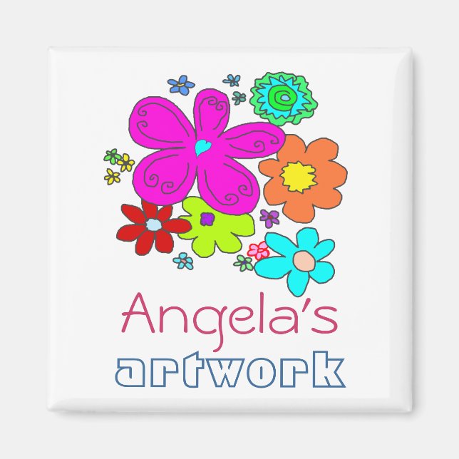 Children Artwork Magnet (Devant)