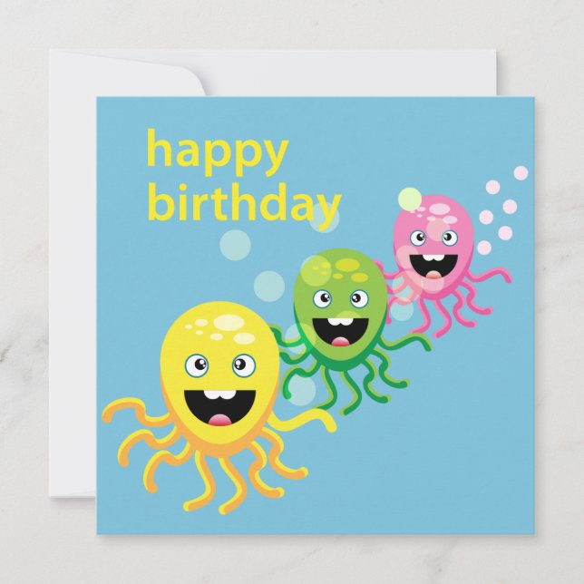 Children birthday invitation (Front)