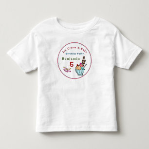 Children Birthday Party Fun Cute Toddler T-shirt