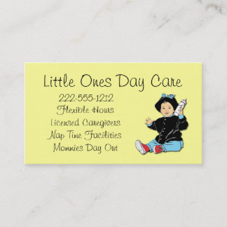 Children Day Care Business Card custom