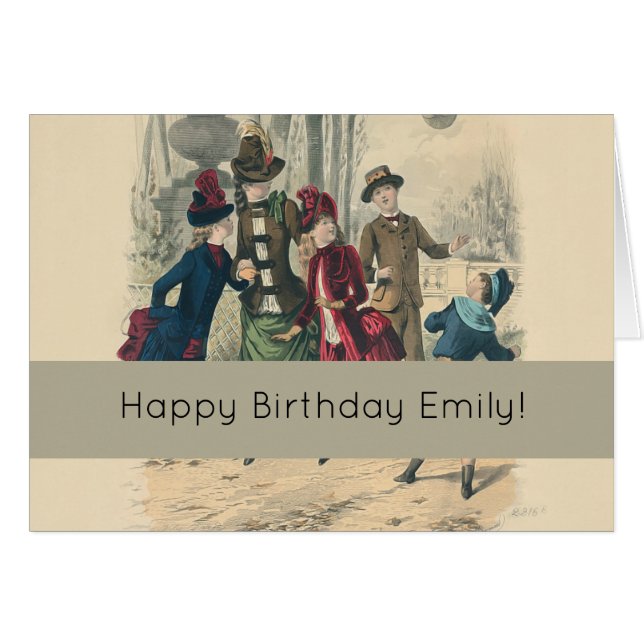 Children Family Antique Victorian Chilld (Front Horizontal)