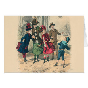 Children Family Antique Victorian Chilld