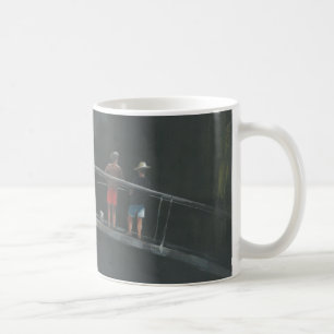 Children fishing coffee mug