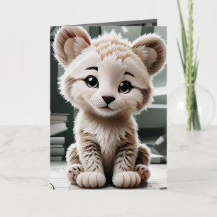 Children greeting and colouring get well soon card