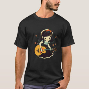 Children Guitar Girl T-Shirt