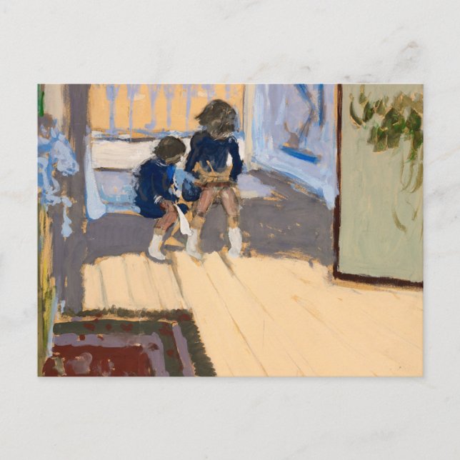 Children in a Room, 1909 by Edouard Vuillard Postcard (Front)