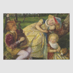 Children in the King's Orchard Tissue Paper