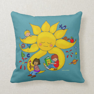 Children Matter, Teachers Care Throw Pillow