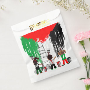 Children of Gaza Painting Palestine Flag  Favour Bag