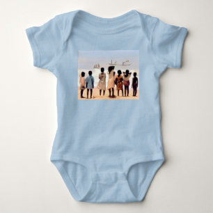Children of Ghana - Artist - Shelia Turner Baby Bodysuit