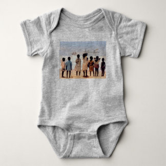 Children of Ghana - Artist - Shelia Turner Baby Bodysuit