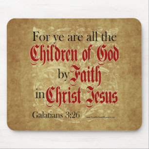 Children of God by Faith Mouse Pad