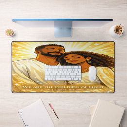 Children of Light Desk Mat