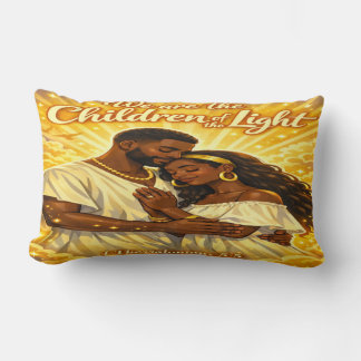 Children of Light Lumbar Pillow
