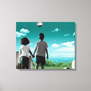 Children of the future canvas print