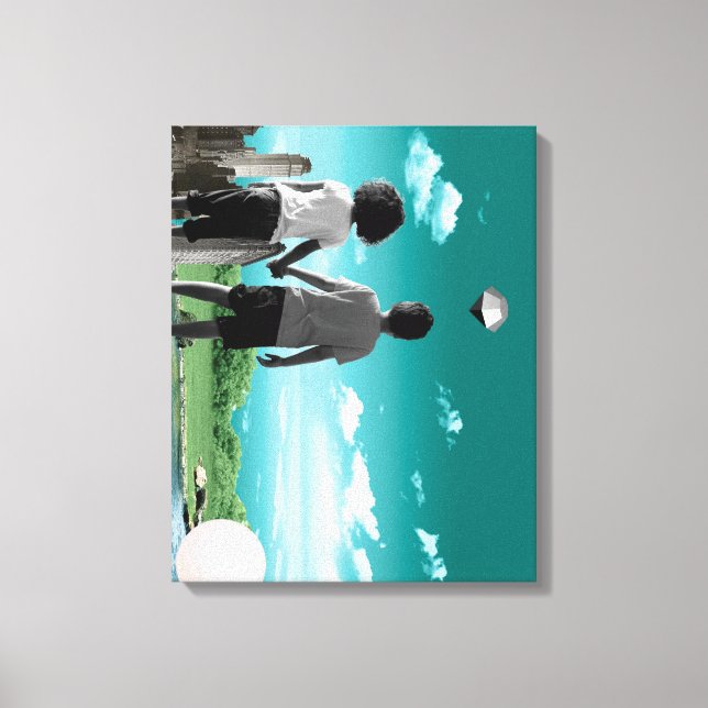 Children of the future canvas print (Front)