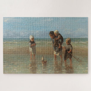 Children of the Sea, Jozef Israels Jigsaw Puzzle