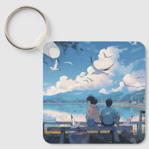 Children of the Shore: Sunny Day Serenity Keychain