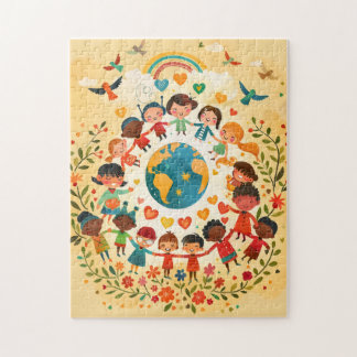 Children of the World — Diversity and Peace -  Jigsaw Puzzle