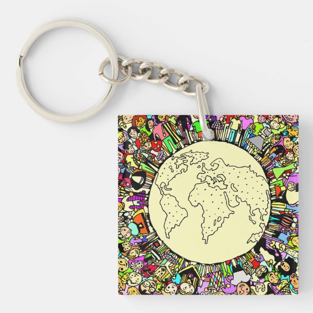 Children of the World Keychain (Front)