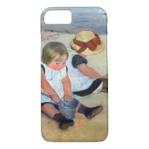 Children on the Beach, Cassatt Case-Mate iPhone Case