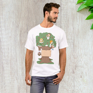 Children Playing In An Apple Tree T-Shirt