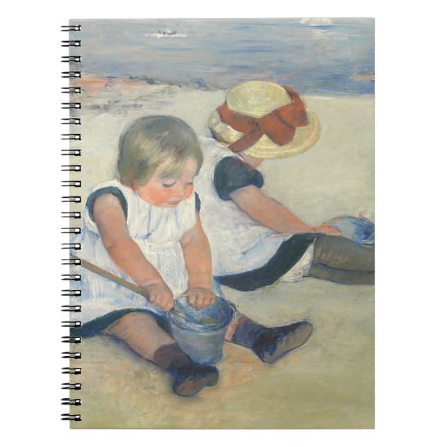 Children Playing on the Beach, 1884 Notebook (Front)