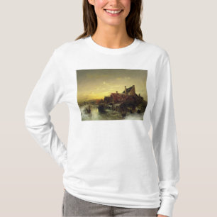 Children Playing on the Ice T-Shirt