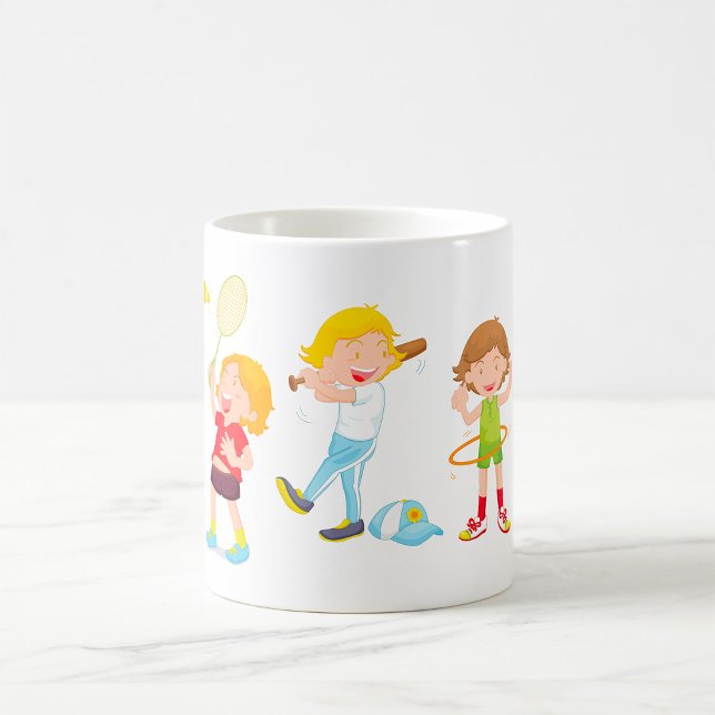 Children Playing Sport Coffee Mug (Creator Uploaded)