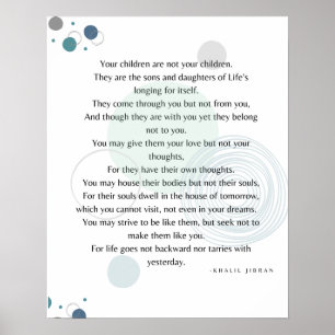 Children Poem  Poster