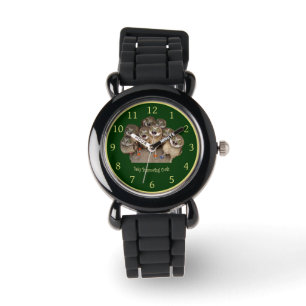 Children’s Clock ~ Baby Burrowing Owls ~  Watch
