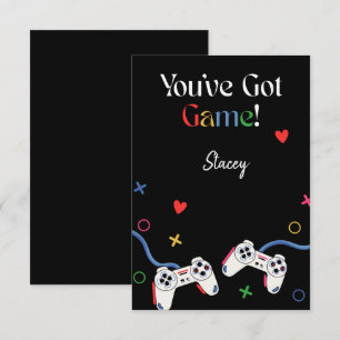 Children Valentine Video Gamer