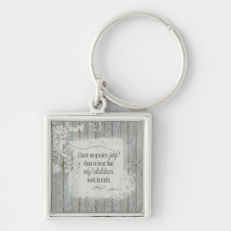 Children Walk in Truth - 3 John 1:4 Keychain