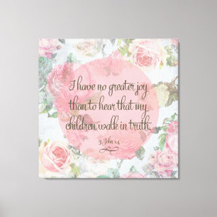 Children Walk in Truth Canvas Print