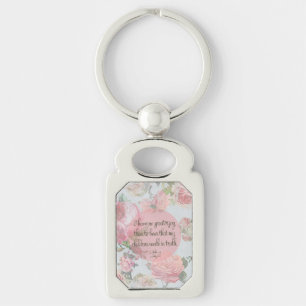 Children Walk in Truth Keychain