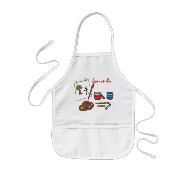 Children's Arts & Crafts Apron (Front)