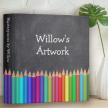 Children's Artwork Artist Keepsake Chalkboard