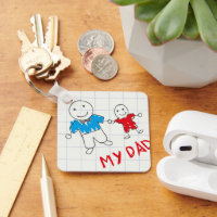Children's Artwork & Photo Keychain 