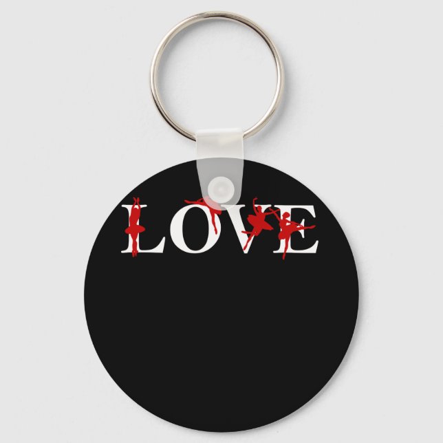 CHILDREN'S BALLET LOVE KEYCHAIN (Front)