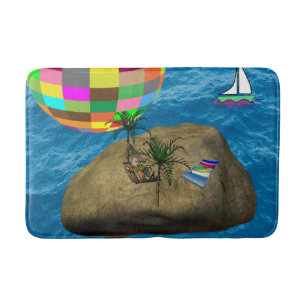 childrens bathroom beach bathmat