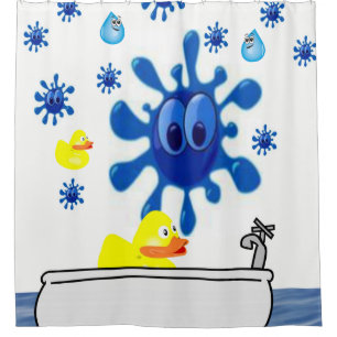 childrens bathtime yellow ducks