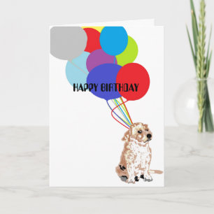Children's Birthday Card labrador retriever