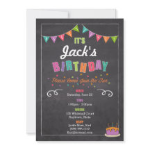 Children's Birthday Invitation (personalize)
