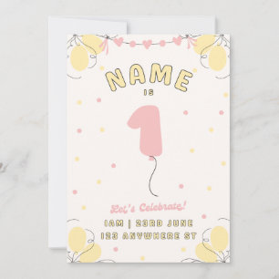 Children's birthday save the date