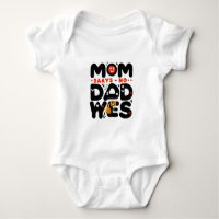 Children's bodysuit with a funny inscription