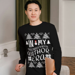 Children's Book Author Era, Writer X-mas Gift Sweatshirt