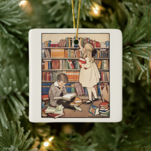 Children's Book Week by Jessie Willcox Smith Ceramic Ornament
